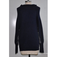 Nova Moda Mohair Batwing Mulheres Malha Malhas